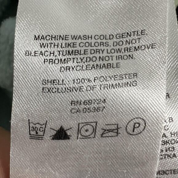 Columbia Jacket Womens Medium Light Blue XL6445 Full Zip Fleece Outdoors Hiking - Picture 6 of 11